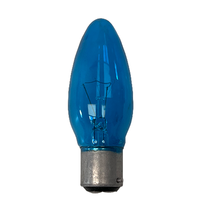 GE 40W BC/B22 Blue Charmlight