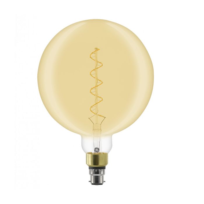 GE LED FILAMENT HELIAX GLOBE 200 6W DIMMABLE B22/BC 2000K