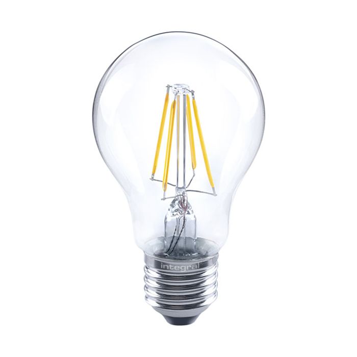Integral Classic Globe 263149 (GLS) Filament Omni-Lamp E27 8W (75W) 2700K 1055lm E27 Dimmable 330 deg Beam Angle