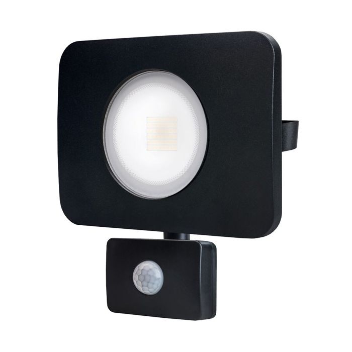 Integral Compact-Tough Floodlight (Black) 50W 4000K 4500lm with PIR sensor Gen II