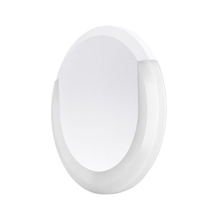 Integral LED Outdoor Lunox Mini Wall Light 8W 3000K 400lm IP54 - White