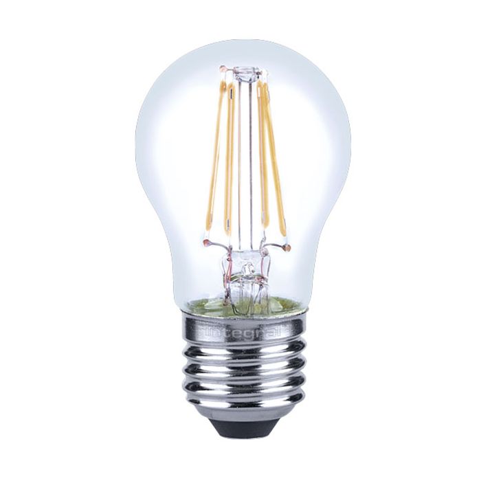 Integral Mini Globe Full Glass Omni-Lamp 4.5W 476159 (40W) 2700K 470lm E27 Dimmable 300 deg beam angle