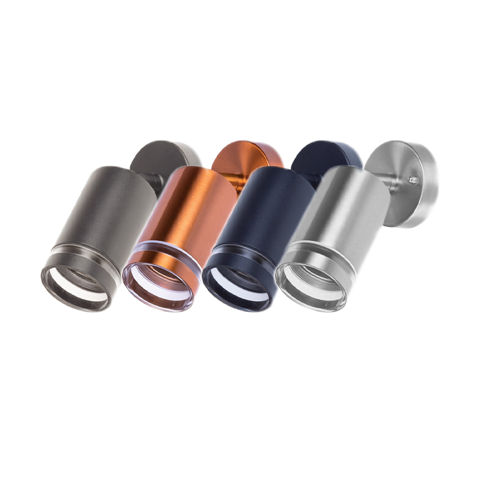 Integral Outdoor Stainless Steel Adjustable Wall Light