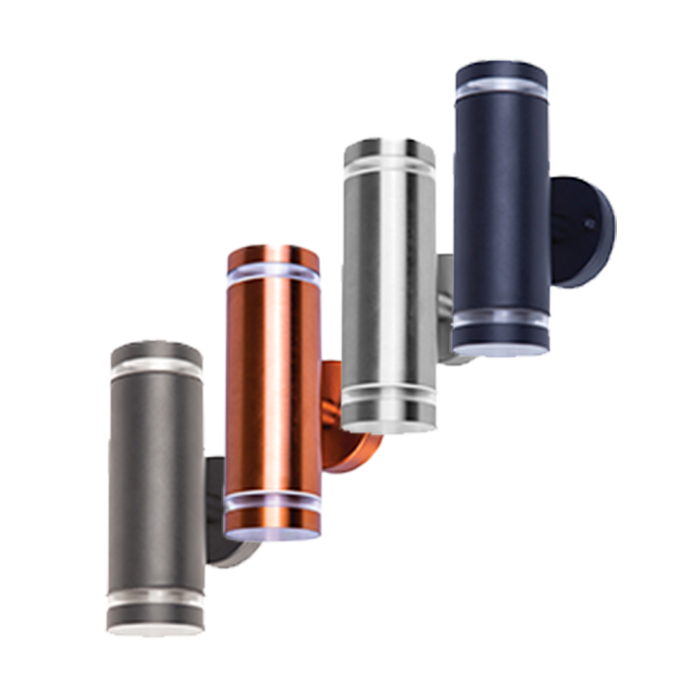 Integral Outdoor Stainless Steel Up/Down Wall Light 