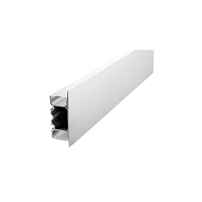 Integral 2M Surface Mount Silver LED Profile Frosted Diffuser 