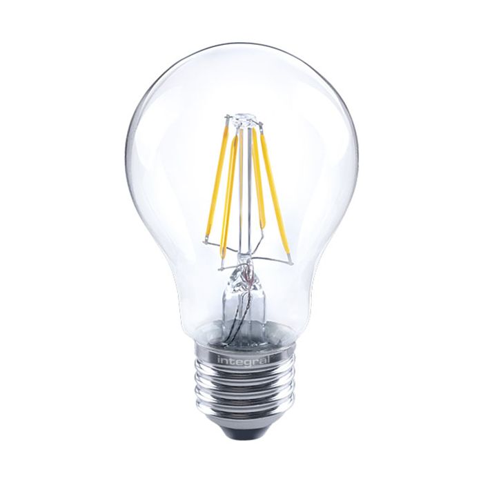 Intergal Classic Globe 400761 (GLS) Filament Omni-Lamp E27 4.5W (40W) 2700K 470lm E27 Dimmable 300 deg Beam Angle