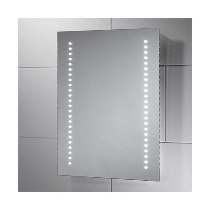 Isla Battery Operated LED Mirror 500x390x30 Cool White