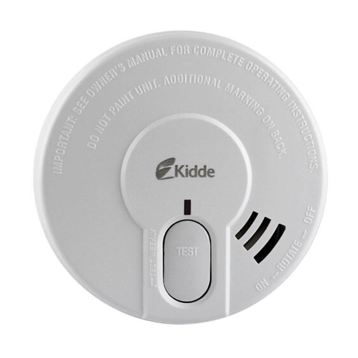 Kidde 29D 9V Optical Smoke Alarm with Test Button