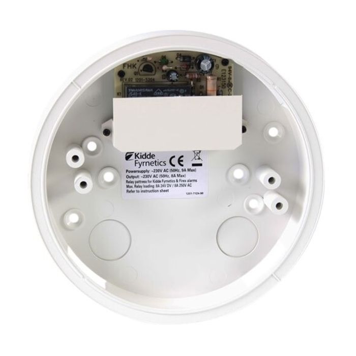 Kidde SMK23RU Pattress with Relay for Slick and Firex Alarms