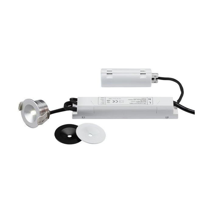 Knightsbridge EMPOWER3 3W Non-Maintained LED Emergency Downlight
