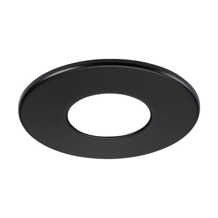 Knightsbridge Matt Black Fixed Bezel for SpektroLED Evo Downlights