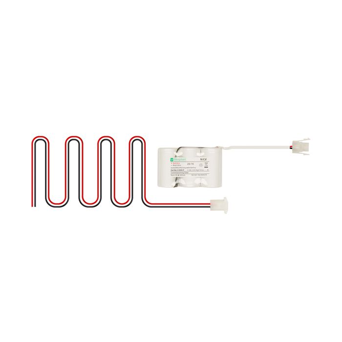 Liteplan 3.6V 4.5Ah High Temperature Nickel Cadmium Side by Side Emergency Battery