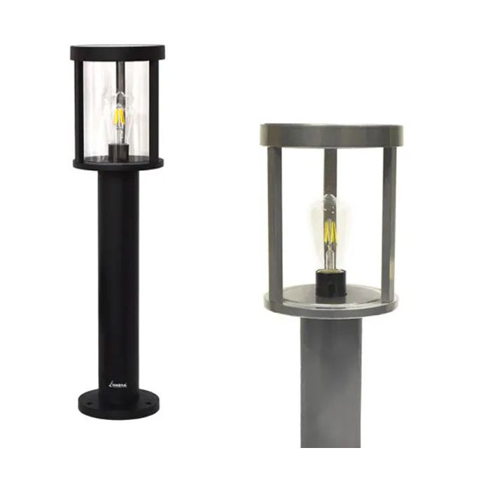 Lumena Edisol Pro-Solar 800mm Path Light Black - (3000K) Warm White