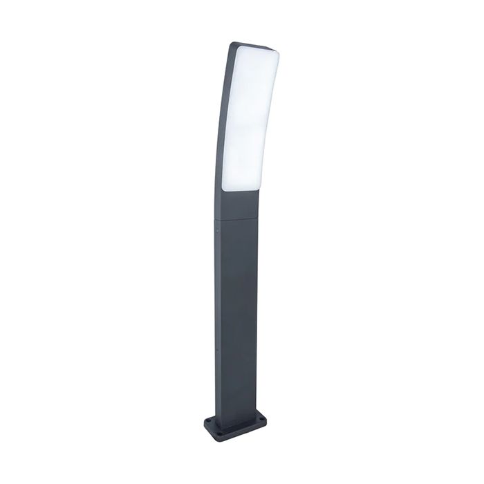 LUTEC Kira Smart Tunable White Curved Bollard