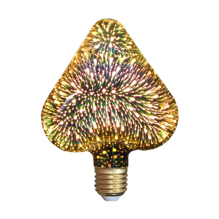 Lux General 4W E27 3D Holographic Fireworks LED Bulb