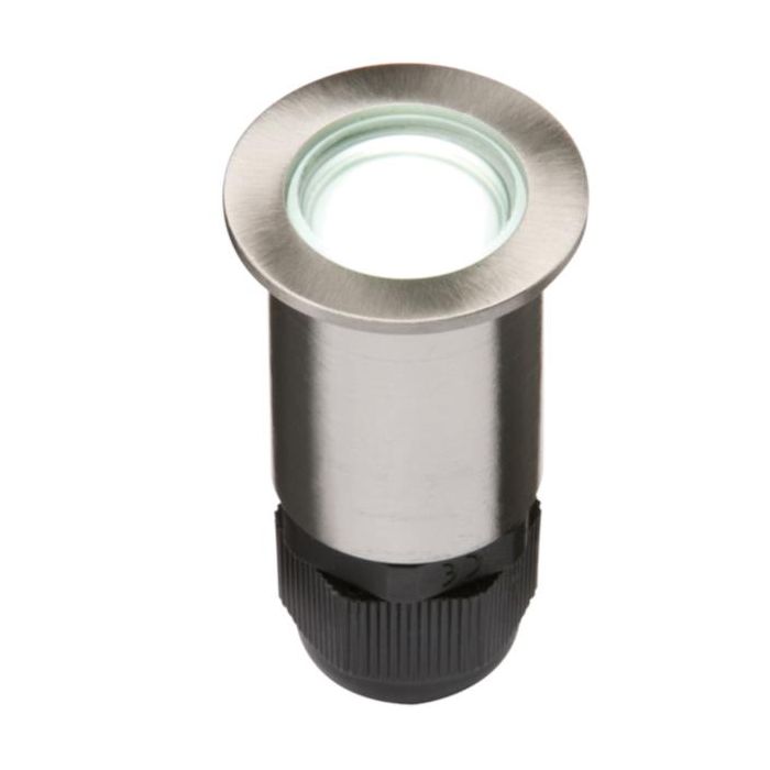 MLA Knightsbridge IP67 24V Small Stainless Steel Ground Fitting 4 x White LED