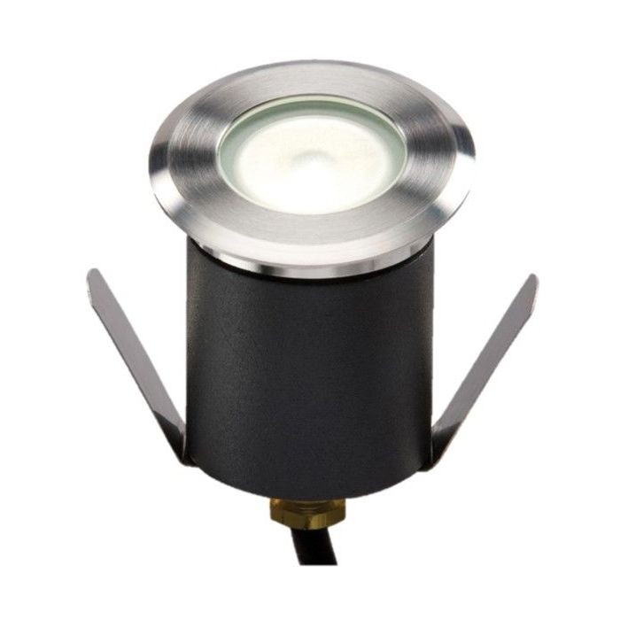 MLA Knightsbridge 230V IP65 1.5W 4000K High Output LED White Mini Ground Light with Cable