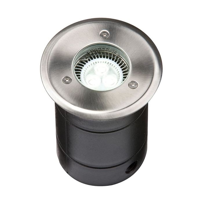 MLA Knightsbridge 230V IP67 Grade 304 Stainless Steel Walkover / Driveover Light