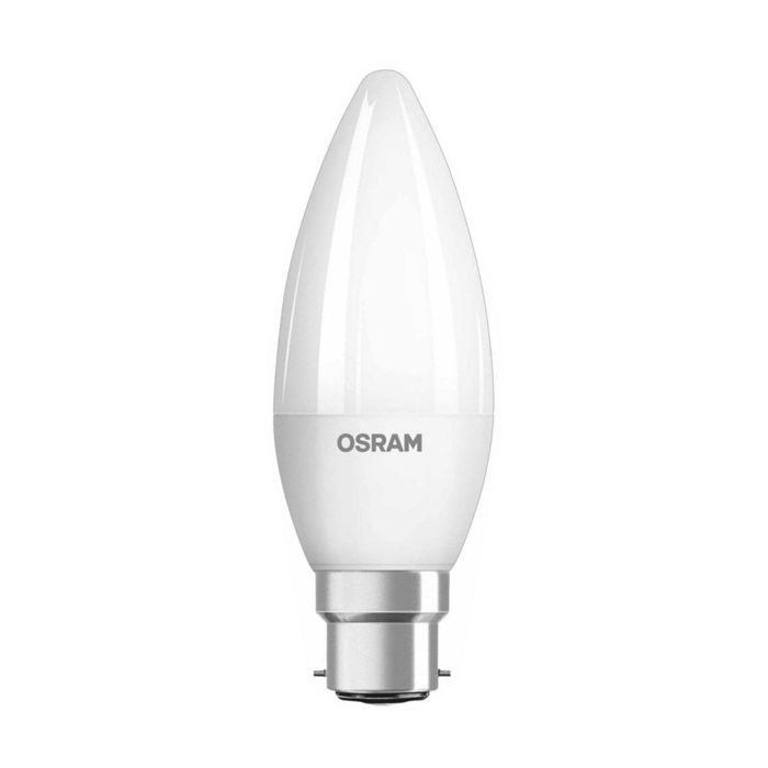 Osram 5.7w Superstar Classic Opal Candle BC 2700k Dimm