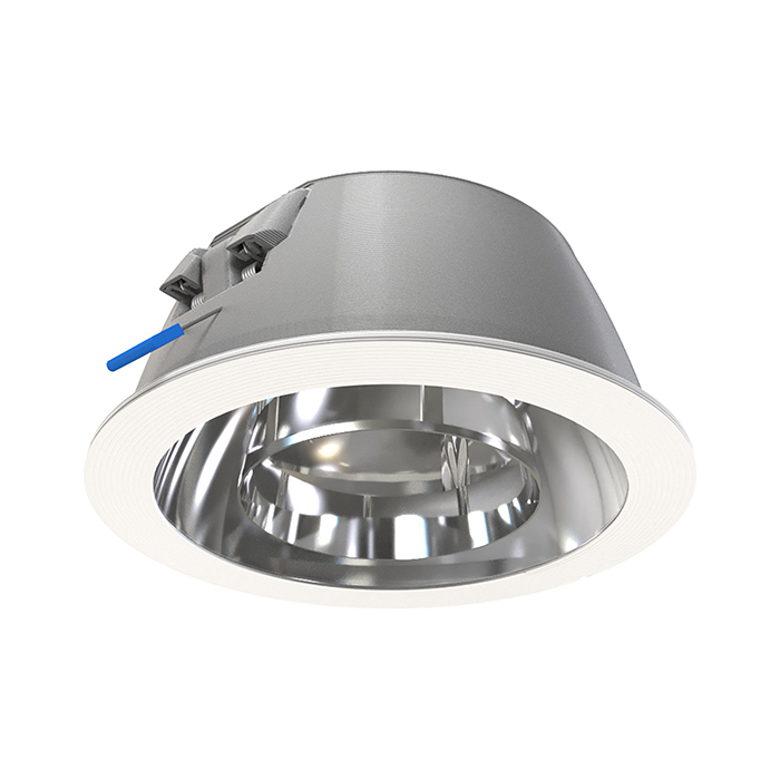 Philips 3D-Printed Greenspace 13.4W 230mm UGR19 Recessed Downlight 4000K - White/Polycarbonate 