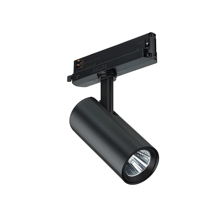 Philips 3D-Printed Greenspace 20.7W Evo Mini Track Projector 3000K CRI90 - Black