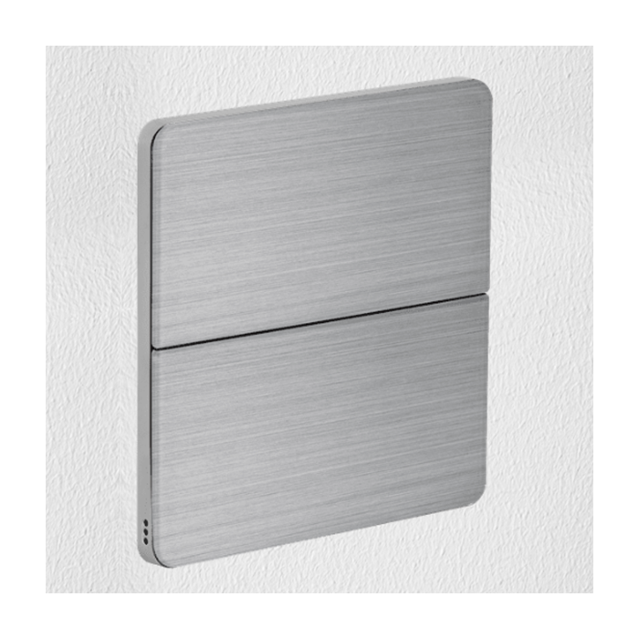 Philips Antumbra 4 Button Interface Aluminium Fascia & Aluminium Rim No Labels