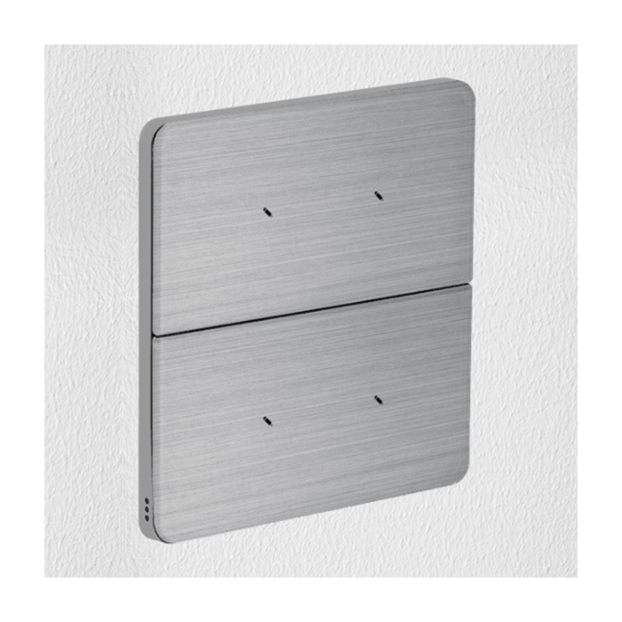 Philips Antumbra 4 Button Interface Aluminium Fascia & Chrome Rim Custom Labels
