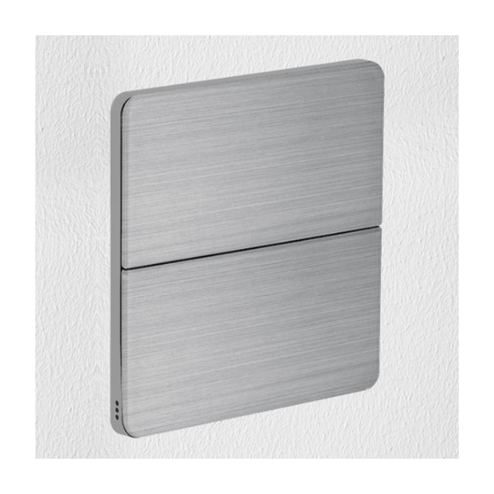 Philips Antumbra 4 Button Interface Aluminium Fascia & Chrome Rim No Labels 