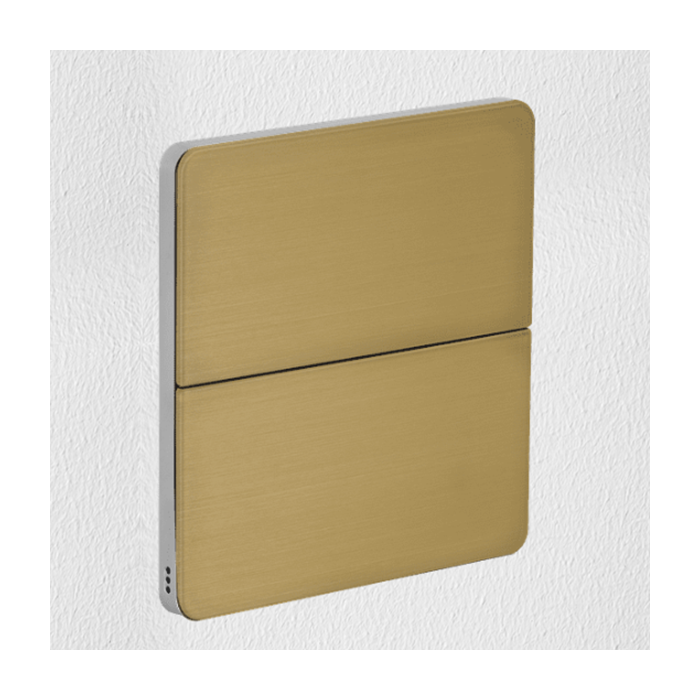 Philips Antumbra 4 Button Interface Gold Fascia & Aluminium Rim No Labels
