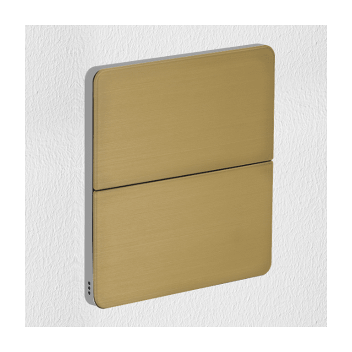 Philips Antumbra 4 Button Interface Gold Fascia & Chrome Rim No Labels
