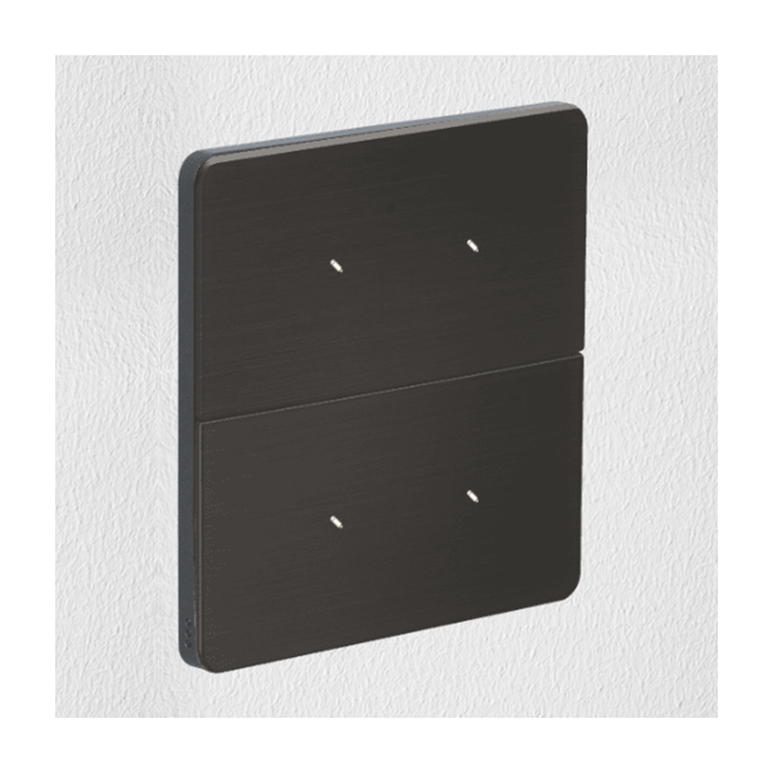 Philips Antumbra 4 Button Interface Jet Grey Fascia & Magnesium Rim Custom Labels