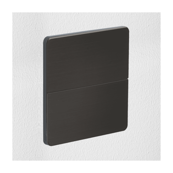 Philips Antumbra 4 Button Interface Jet Grey Fascia & Magnesium Rim No Labels 