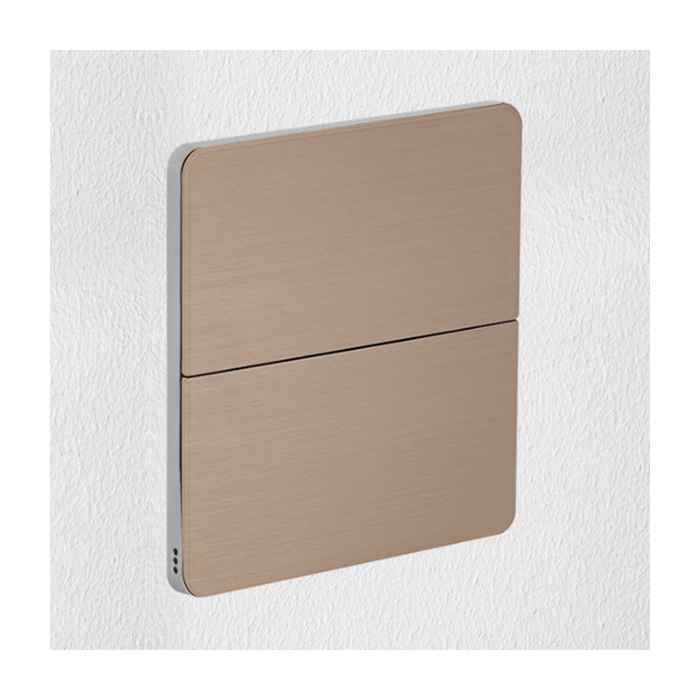 Philips Antumbra 4 Button Interface Prestige Fascia & Aluminium Rim No Labels