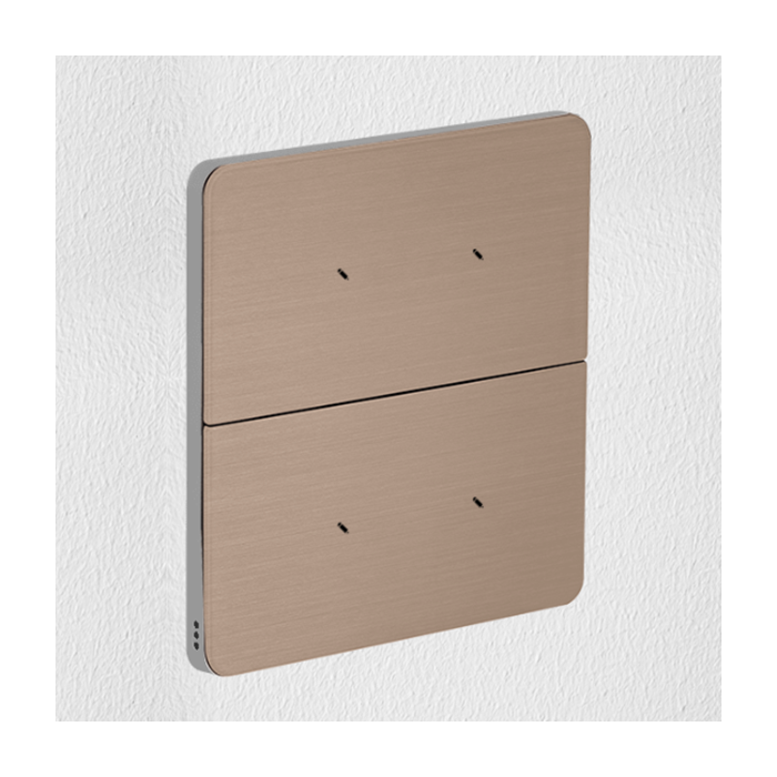 Philips Antumbra 4 Button Interface Prestige Fascia & Chrome Rim Custom Labels