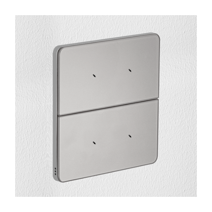 Philips Antumbra 4 Button Interface Silver Fascia & Chrome Rim Custom Labels