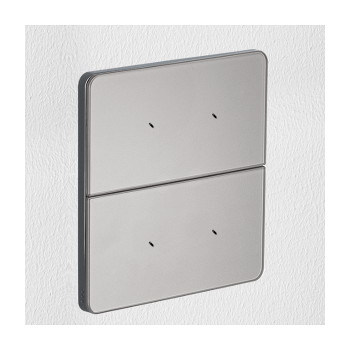 Philips Antumbra 4 Button Interface Silver Fascia & Magnesium Rim Custom Labels