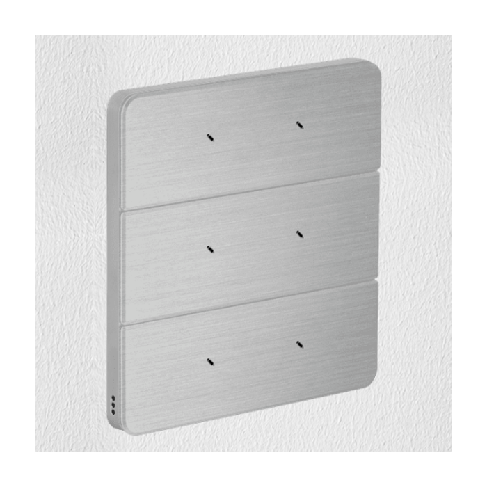 Philips Antumbra 6 Button Interface Aluminium Fascia & Aluminium Rim Custom Labels