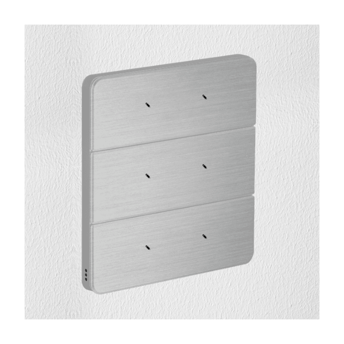 Philips Antumbra 6 Button Interface Aluminium Fascia & Chrome Rim Custom Labels