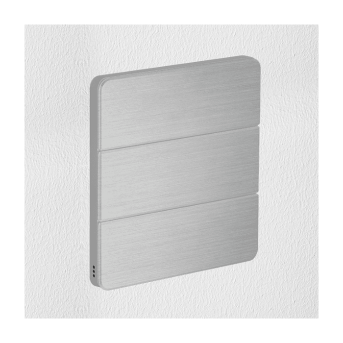 Philips Antumbra 6 Button Interface Aluminium Fascia & Chrome Rim No Labels