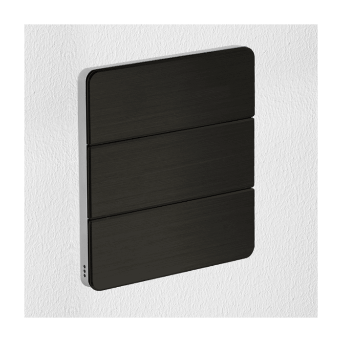 Philips Antumbra 6 Button Interface Jet Grey Fascia & Aluminium Rim No Labels