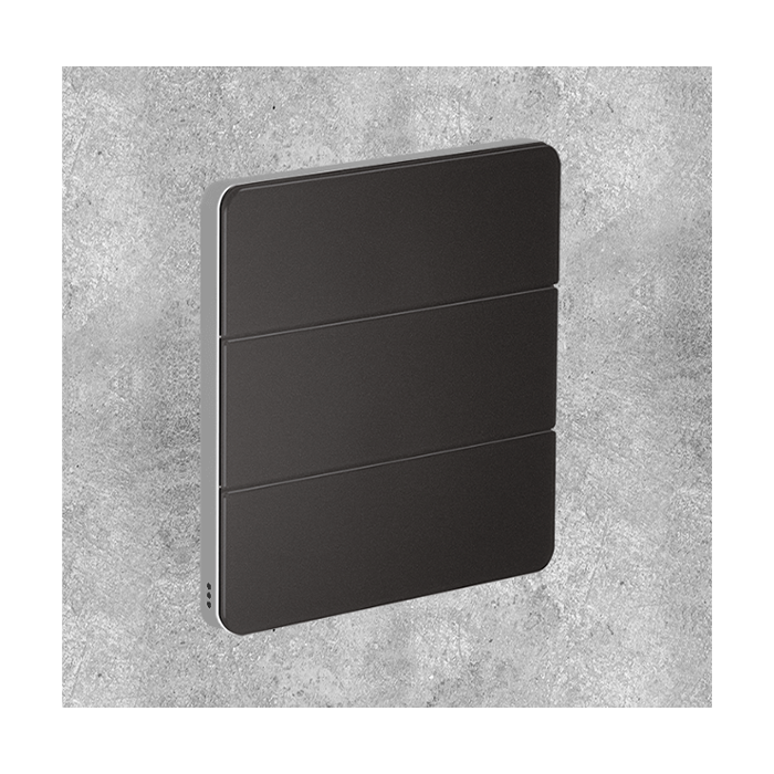 Philips Antumbra 6 Button Interface Magnesium Fascia & Chrome Rim No Labels 
