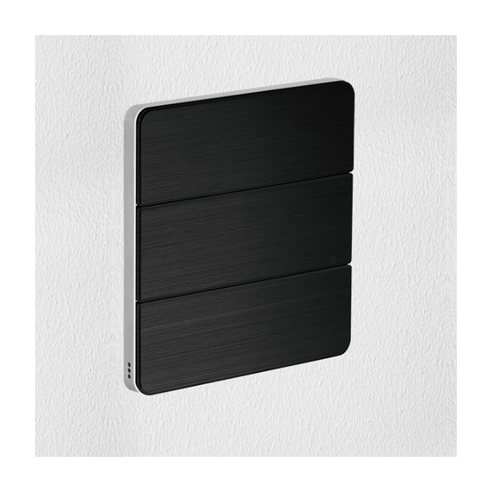 Philips Antumbra 6 Button Interface Noir Fascia & Aluminium Rim No Labels