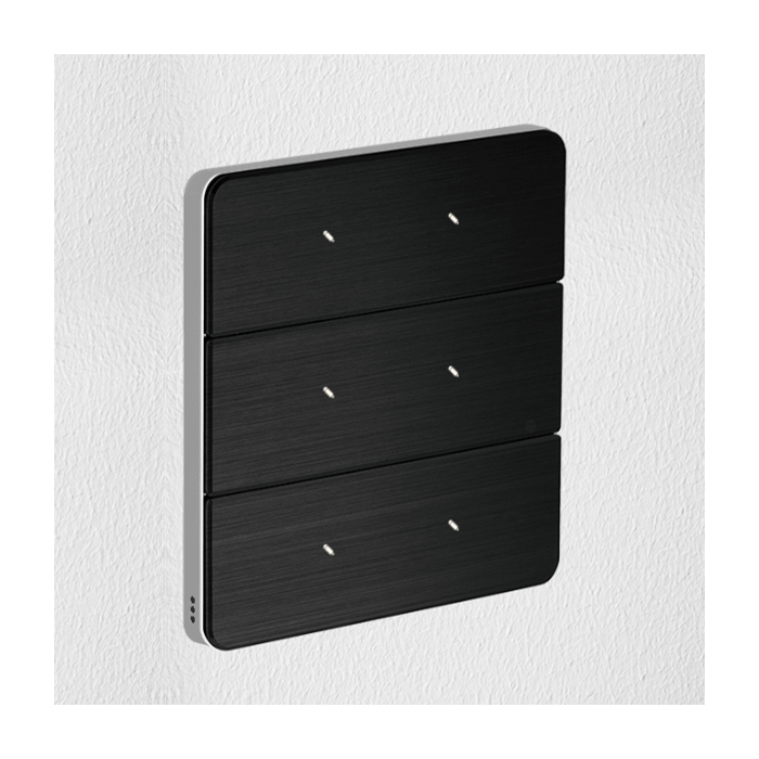 Philips Antumbra 6 Button Interface Noir Fascia & Chrome Rim Custom Labels