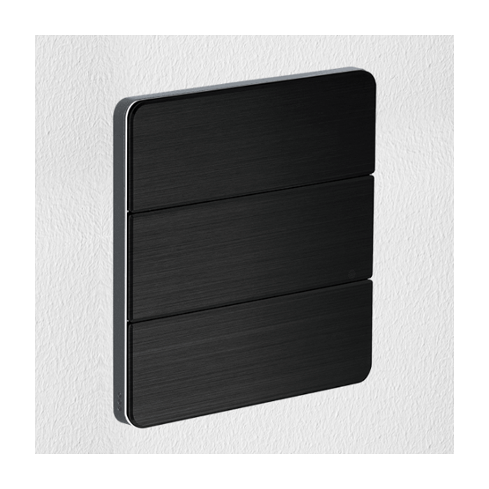 Philips Antumbra 6 Button Interface Noir Fascia & Magnesium Rim No Labels