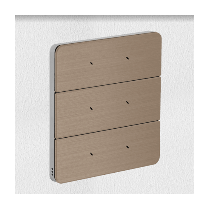 Philips Antumbra 6 Button Interface Prestige Fascia & Aluminium Rim Custom Labels
