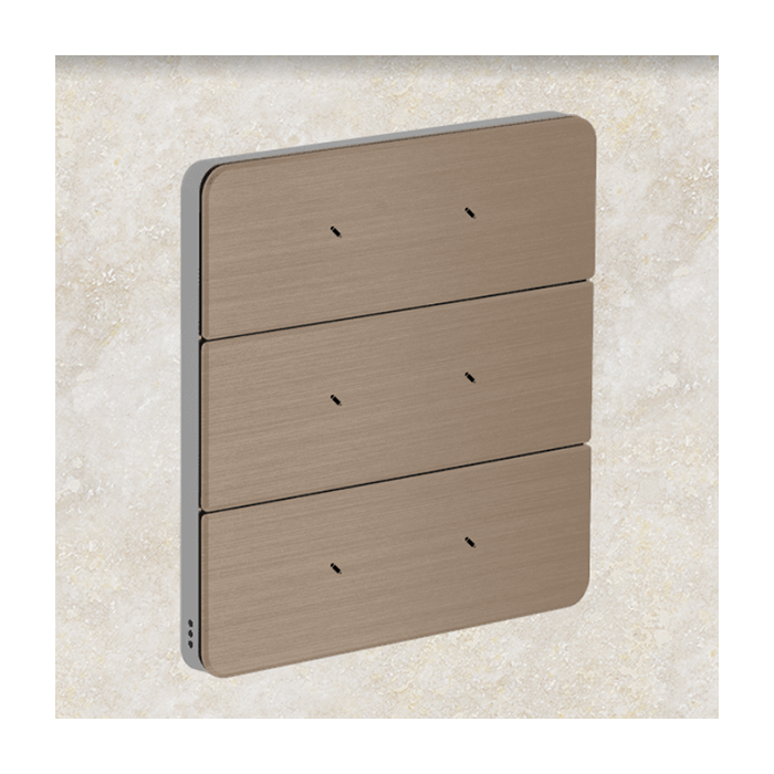 Philips Antumbra 6 Button Interface Prestige Fascia & Chrome Rim Custom Labels