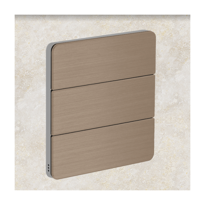 Philips Antumbra 6 Button Interface Prestige Fascia & Chrome Rim No Labels