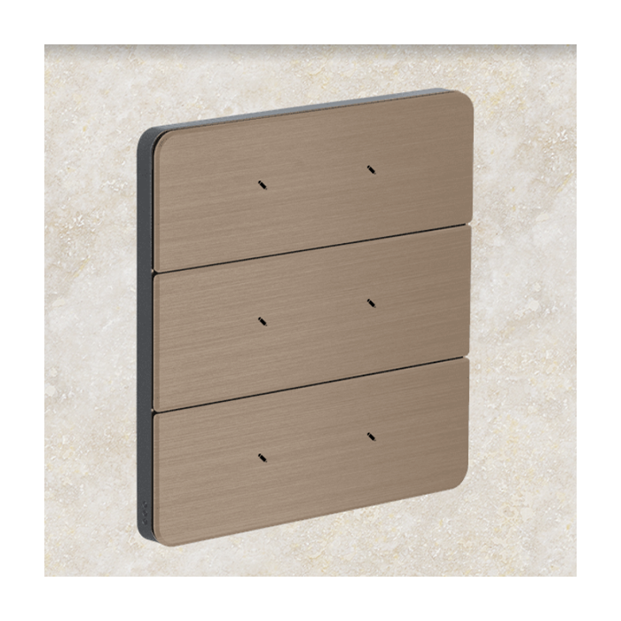 Philips Antumbra 6 Button Interface Prestige Fascia & Magnesium Rim Custom Labels