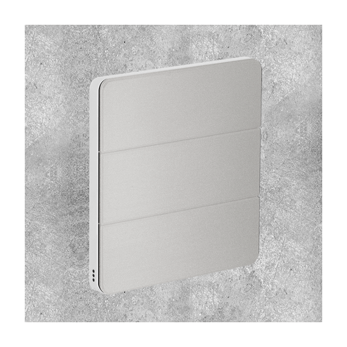 Philips Antumbra 6 Button Interface Silver Fascia & White Rim No Labels