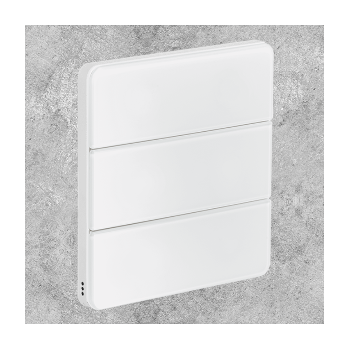 Philips Antumbra 6 Button Interface White Fascia & White Rim No Labels